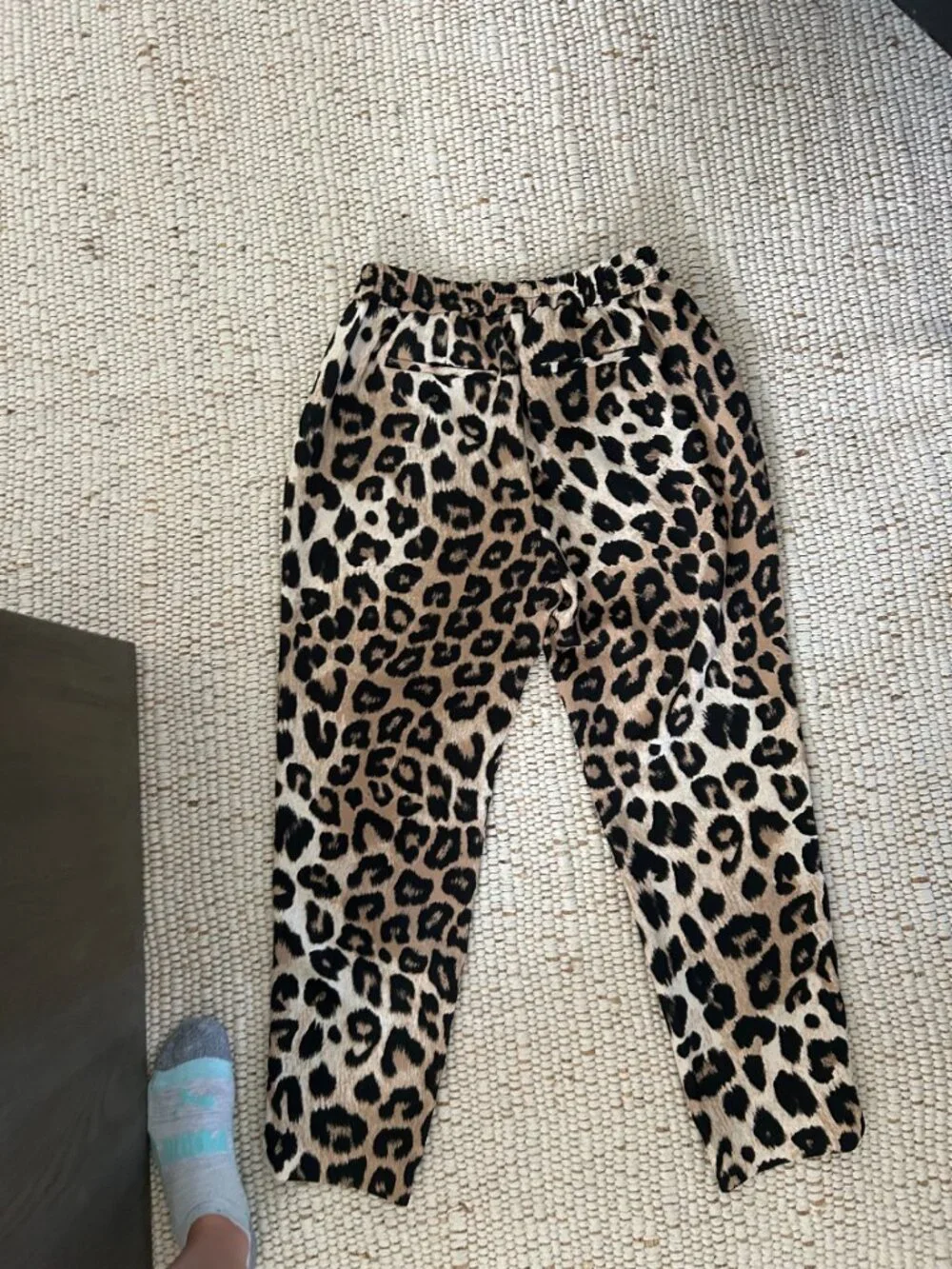 J.Crew Leopard Print Pull-On Pants Size Small